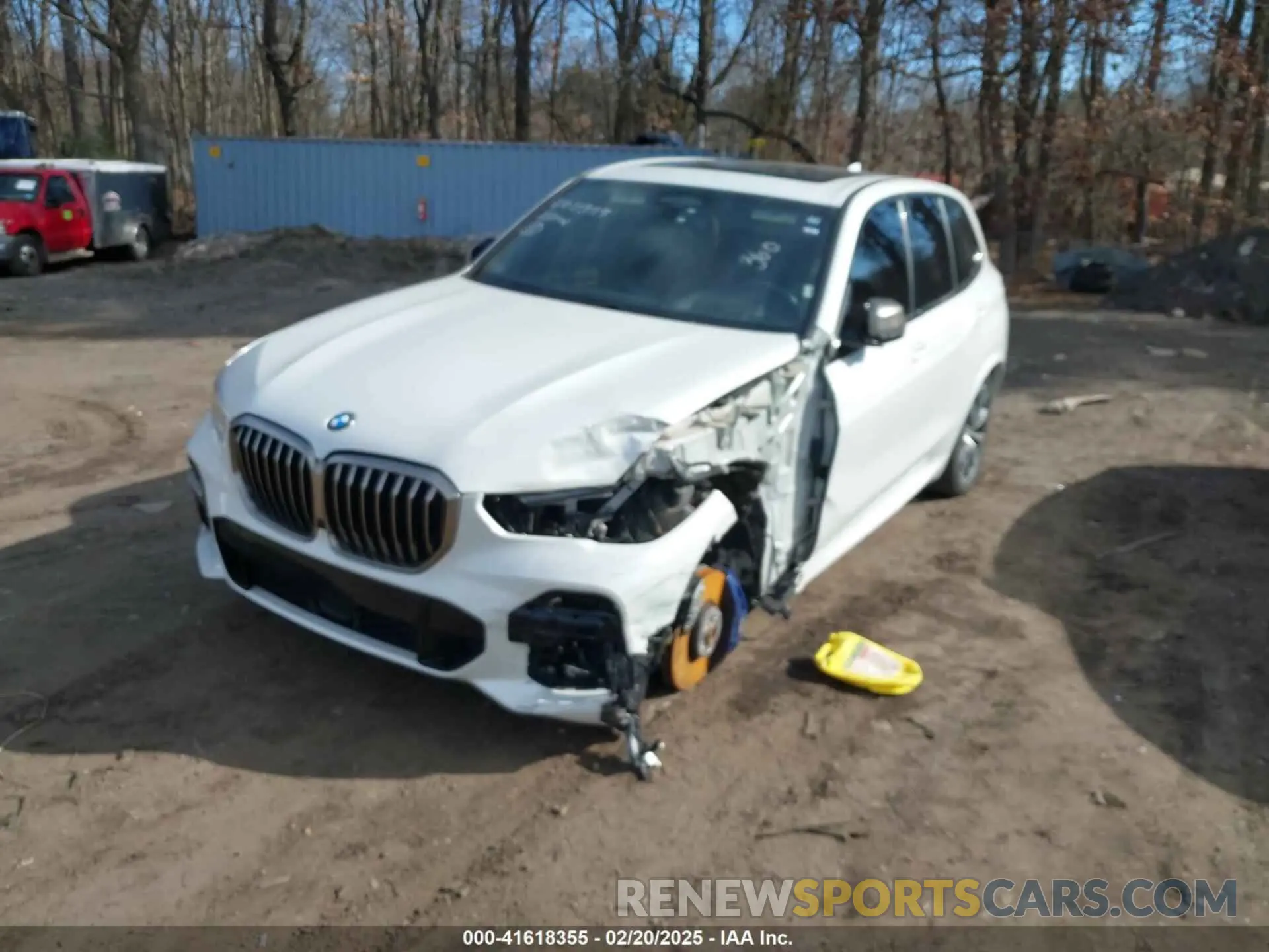 2 Photograph of a damaged car 5UXJU4C06LLE45651 BMW X5 2020