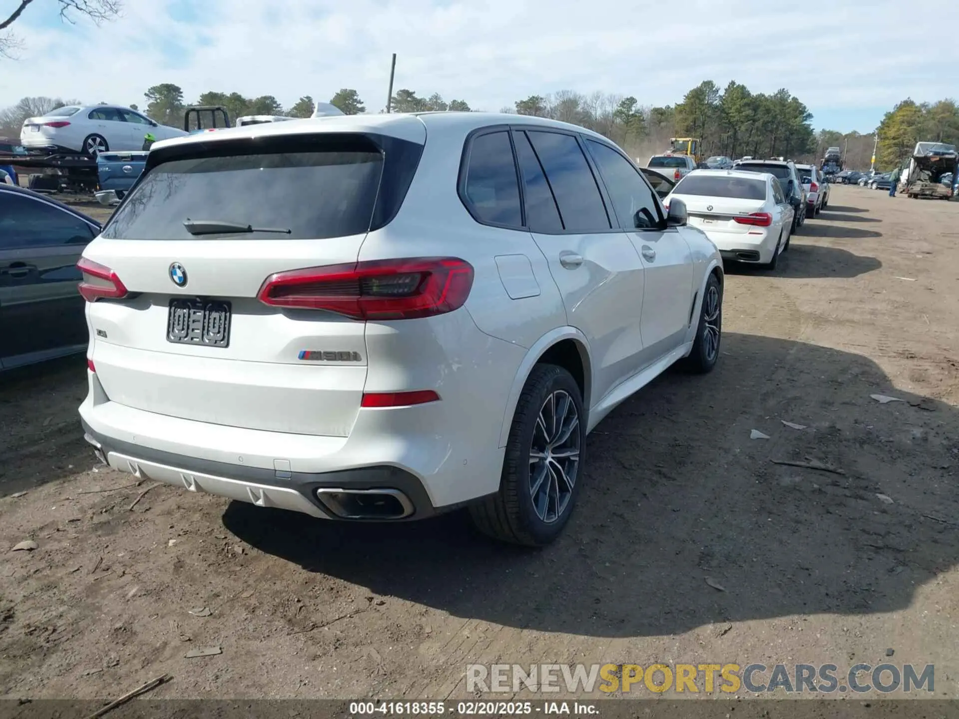 4 Photograph of a damaged car 5UXJU4C06LLE45651 BMW X5 2020