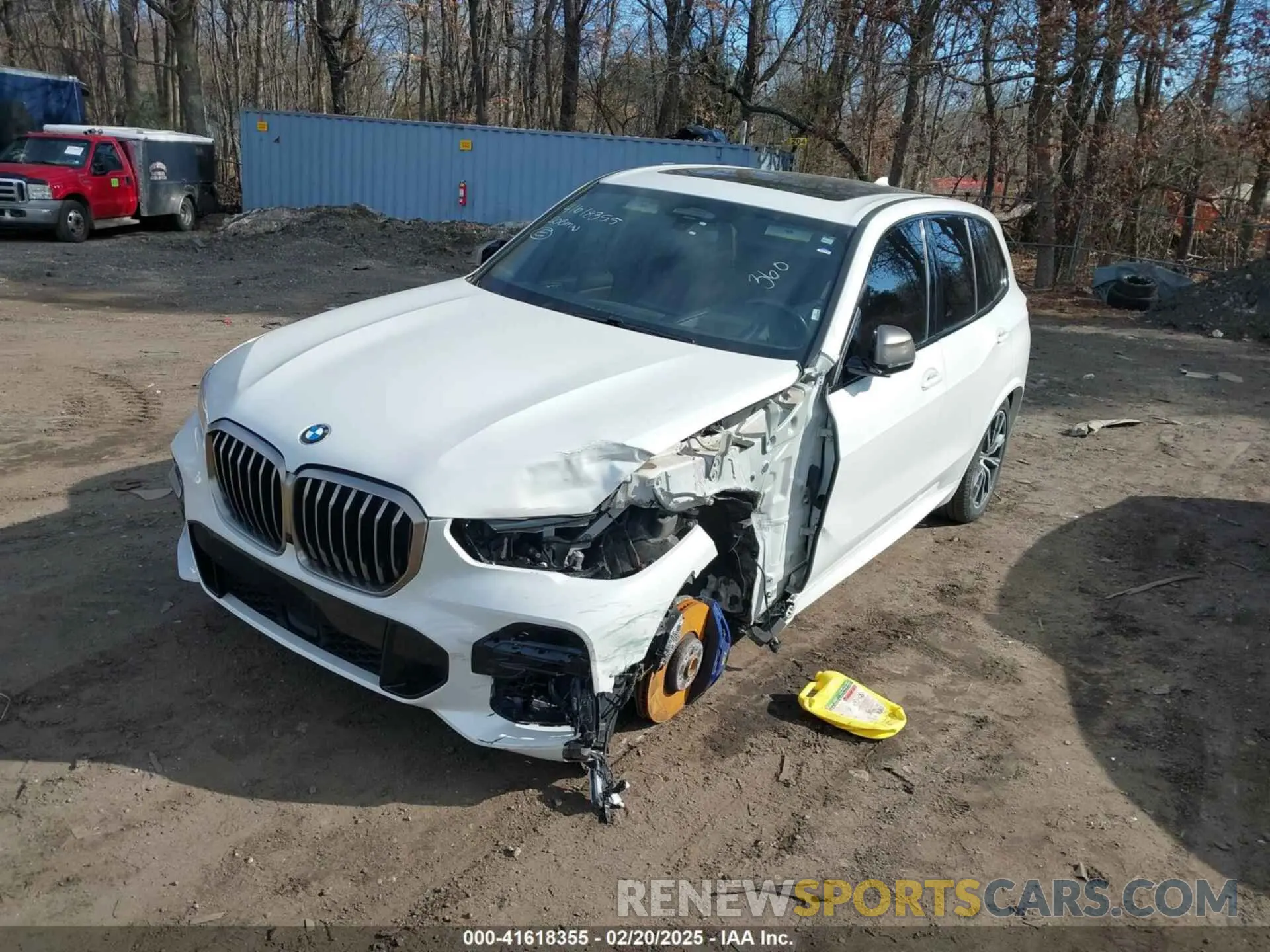 6 Photograph of a damaged car 5UXJU4C06LLE45651 BMW X5 2020