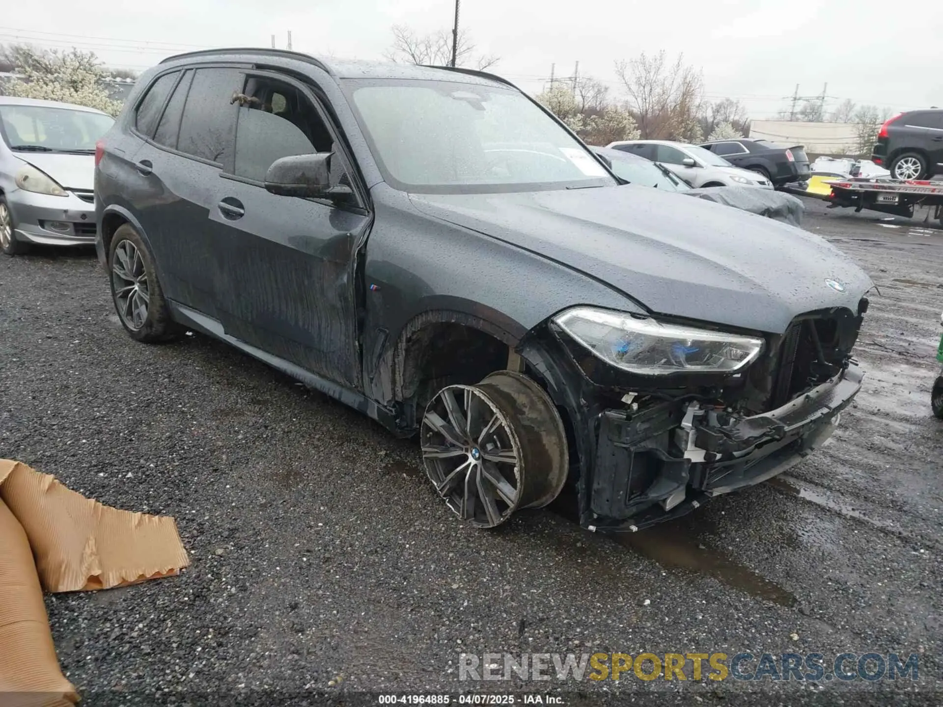 1 Photograph of a damaged car 5UXJU4C09L9C76898 BMW X5 2020