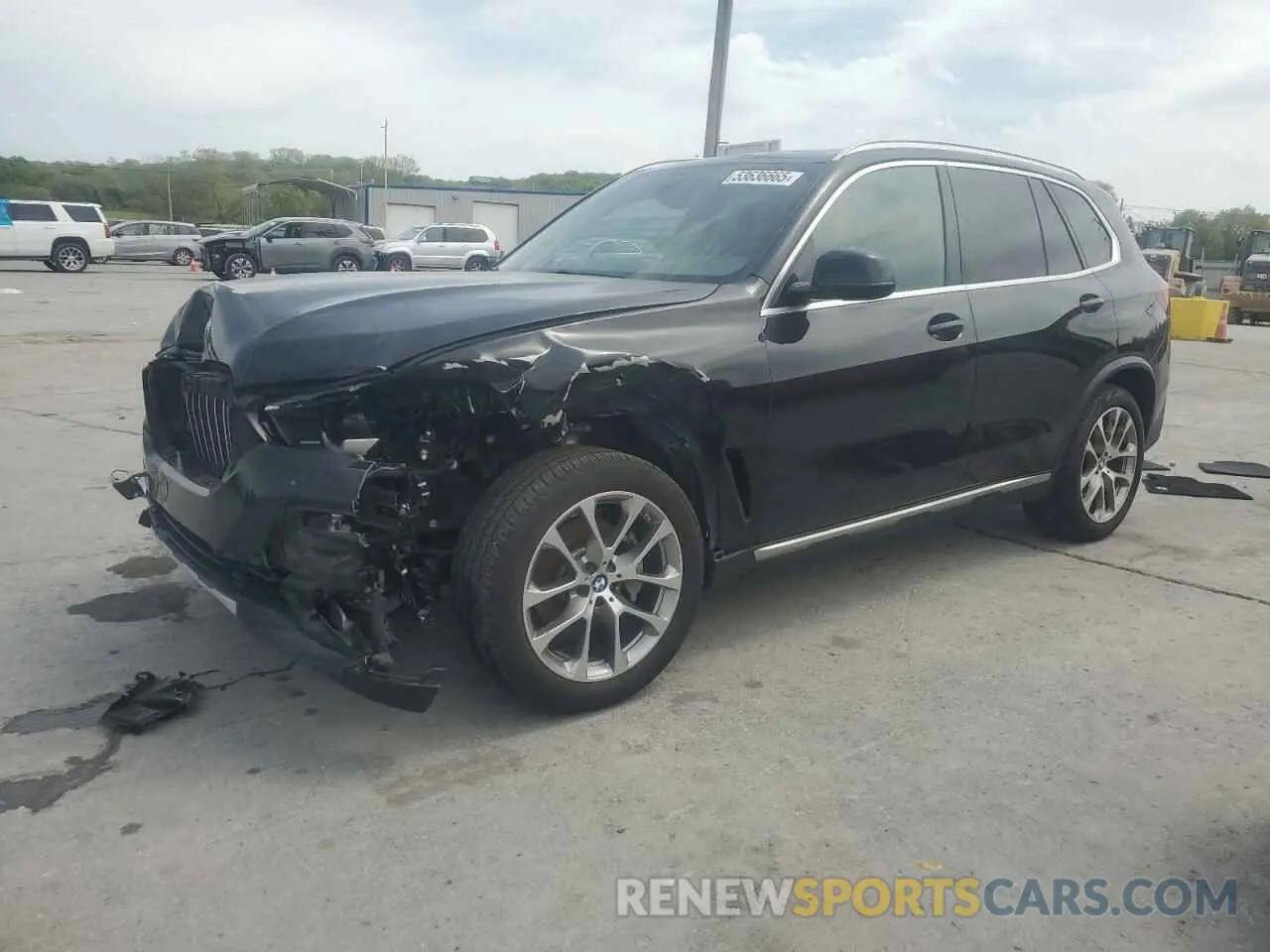 1 Photograph of a damaged car 5UXCR4C01M9G22129 BMW X5 2021