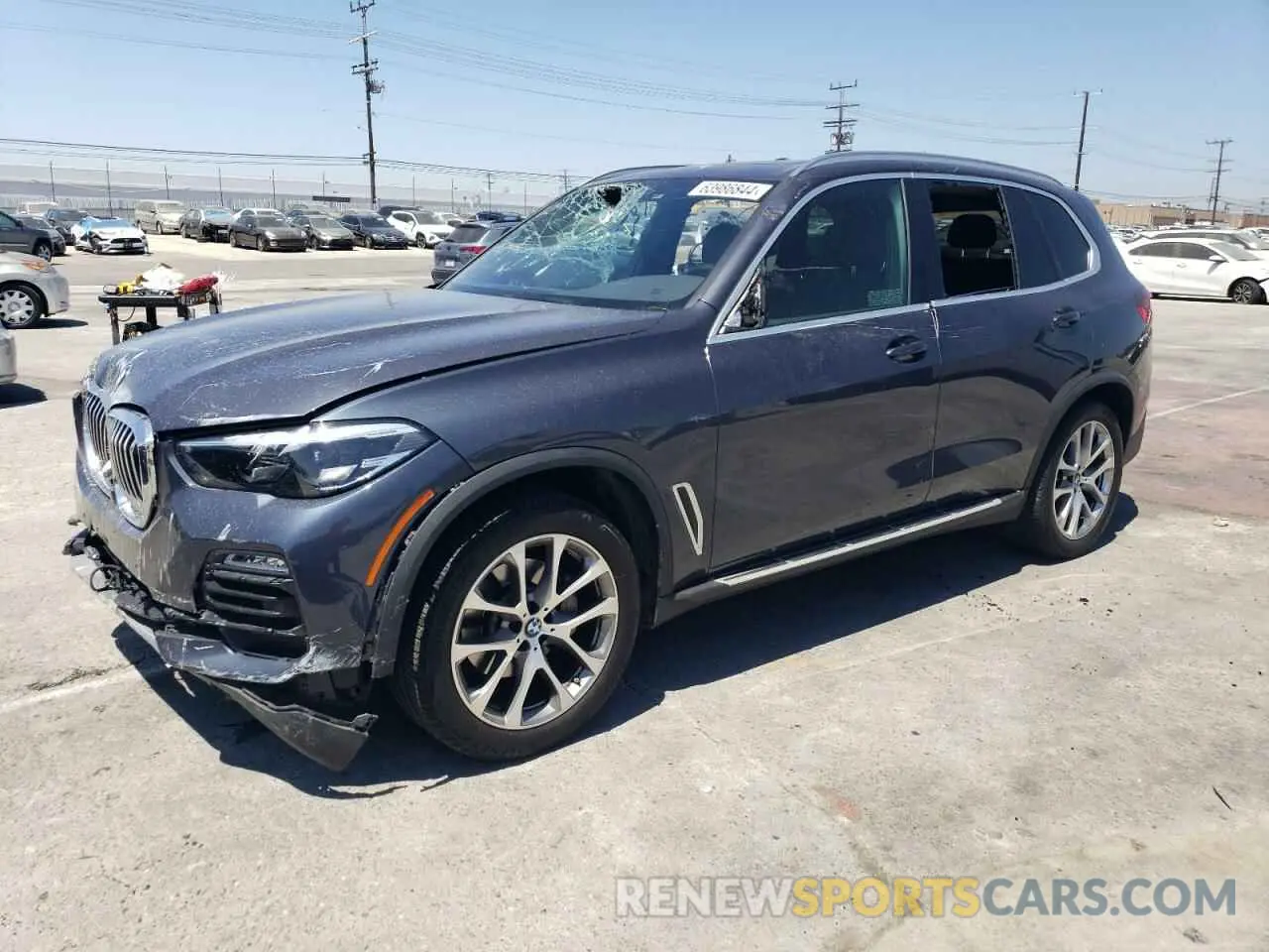 1 Photograph of a damaged car 5UXCR4C02M9G93906 BMW X5 2021