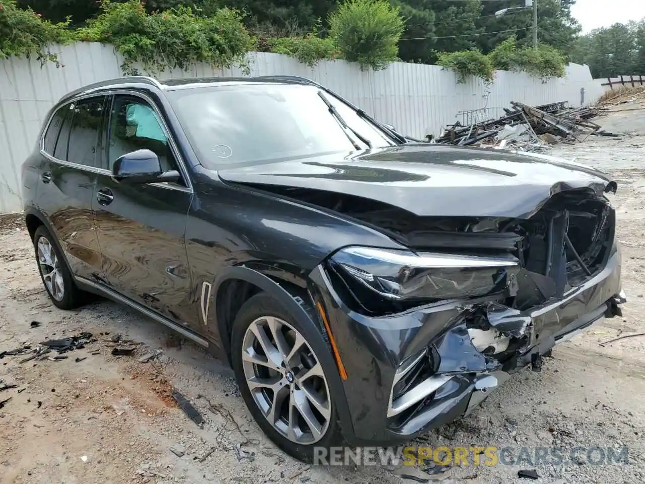 1 Photograph of a damaged car 5UXCR4C02M9H11823 BMW X5 2021