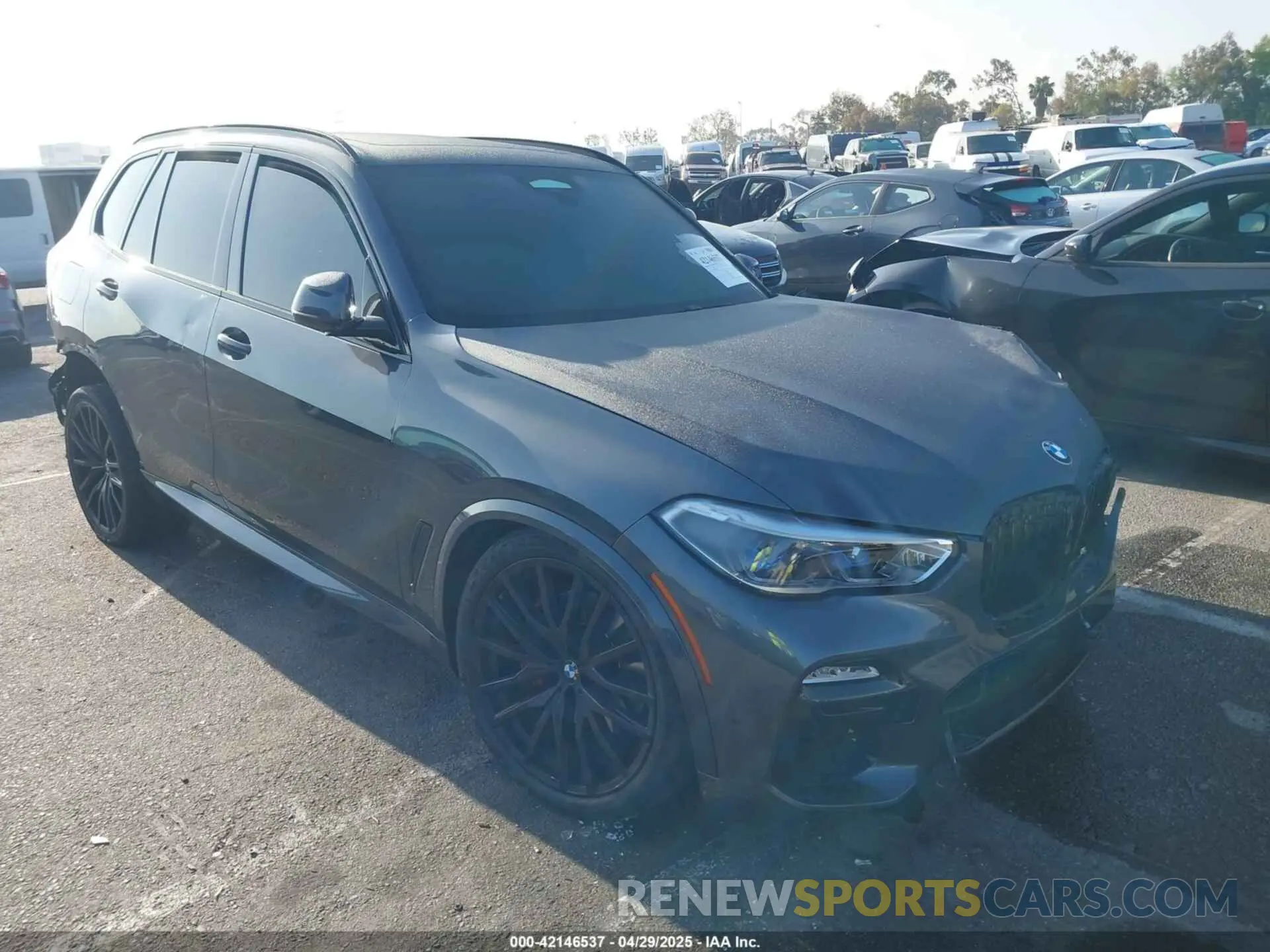 1 Photograph of a damaged car 5UXCR4C02M9H56406 BMW X5 2021