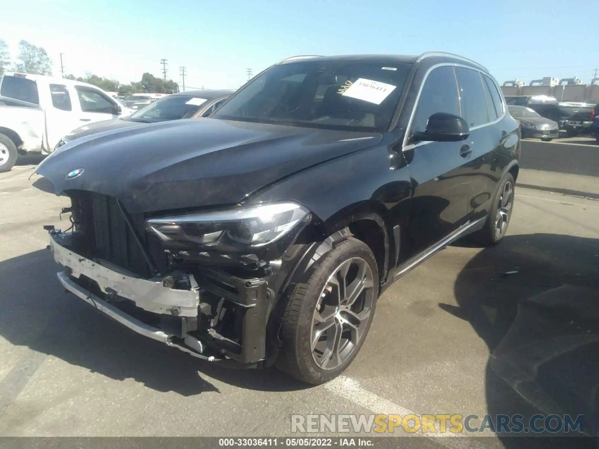 2 Photograph of a damaged car 5UXCR4C03M9F77372 BMW X5 2021