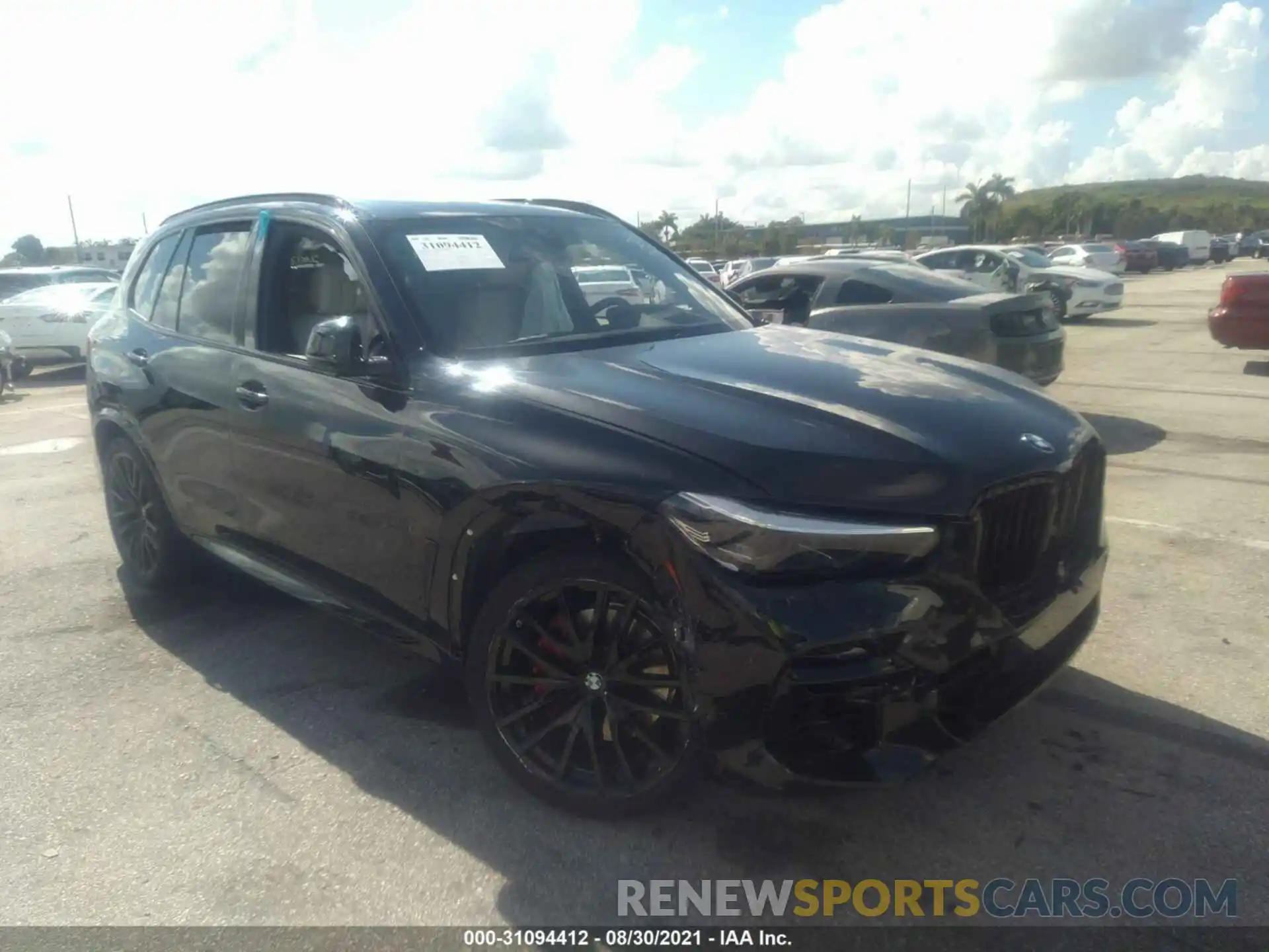 1 Photograph of a damaged car 5UXCR4C05M9H32813 BMW X5 2021