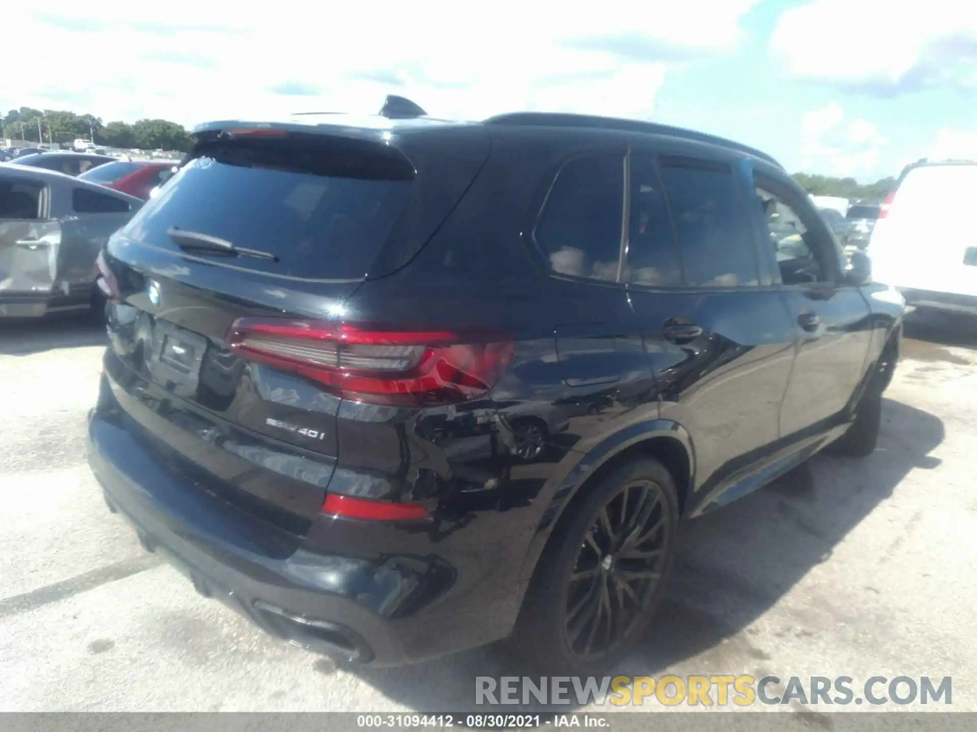 4 Photograph of a damaged car 5UXCR4C05M9H32813 BMW X5 2021