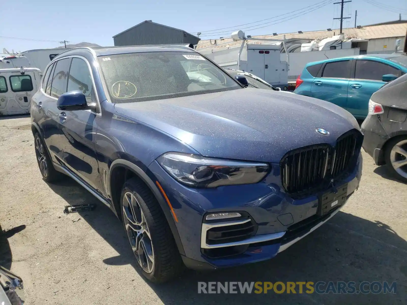 1 Photograph of a damaged car 5UXCR4C06M9E73247 BMW X5 2021