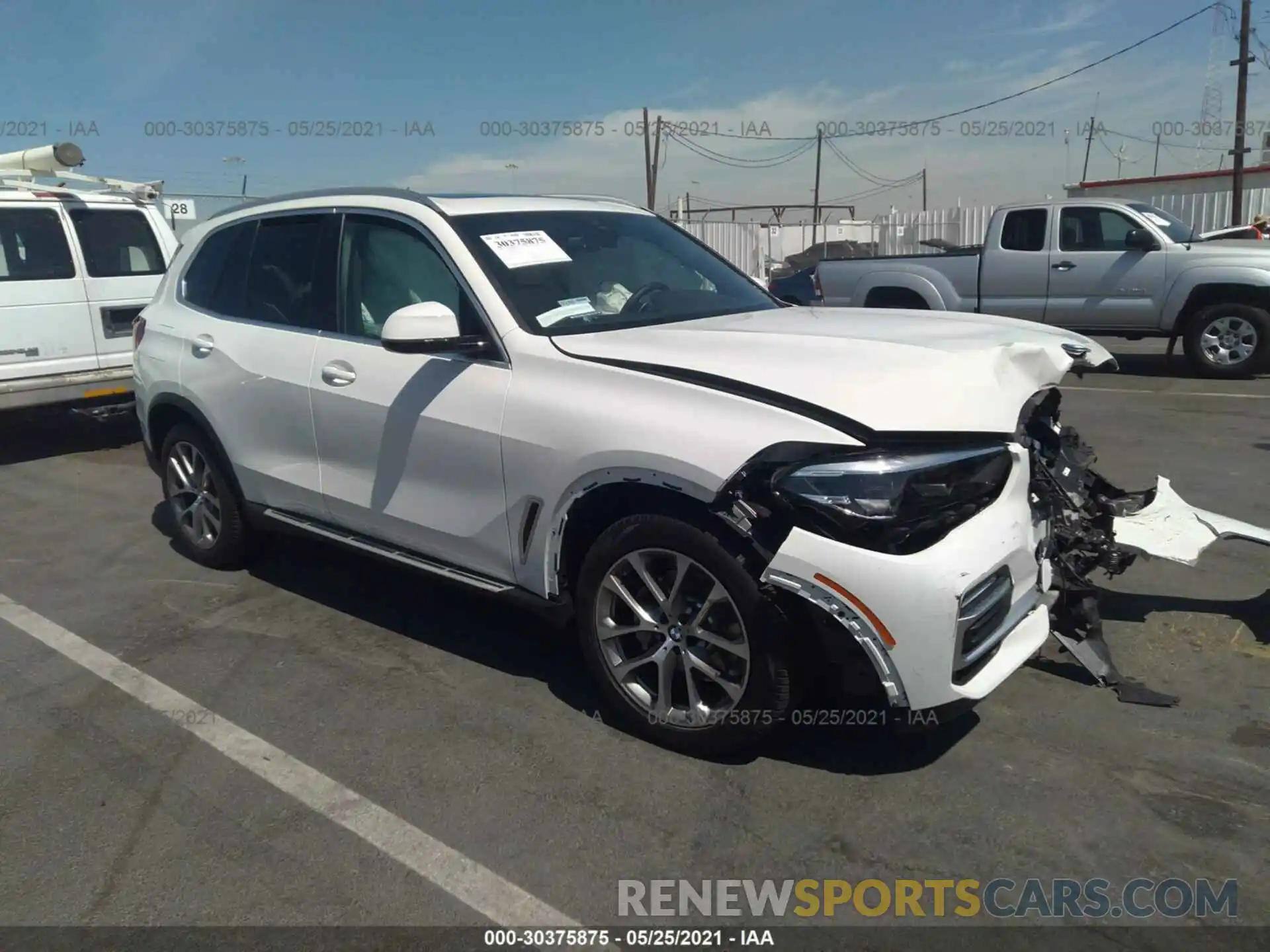 1 Photograph of a damaged car 5UXCR4C06M9E98021 BMW X5 2021