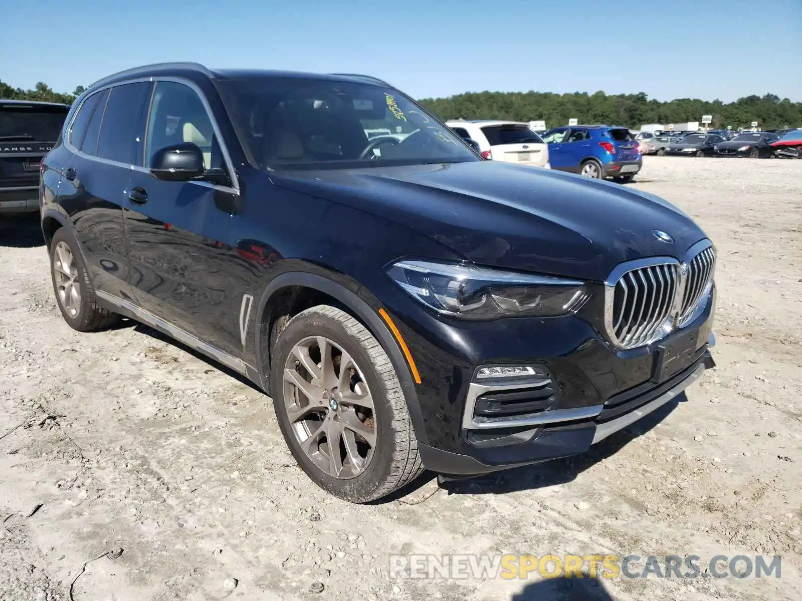 1 Photograph of a damaged car 5UXCR4C06M9G60388 BMW X5 2021