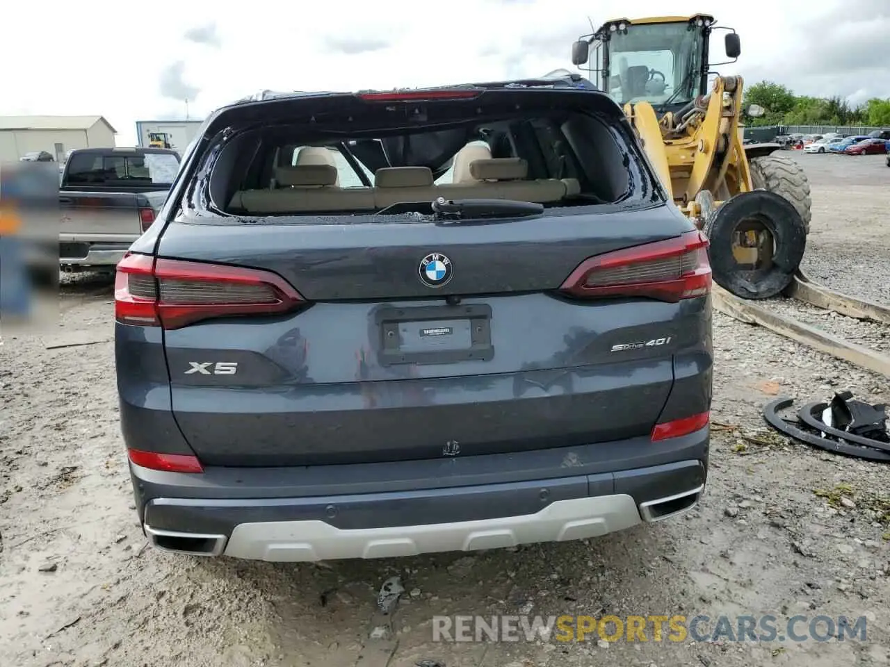 6 Photograph of a damaged car 5UXCR4C06M9H67148 BMW X5 2021