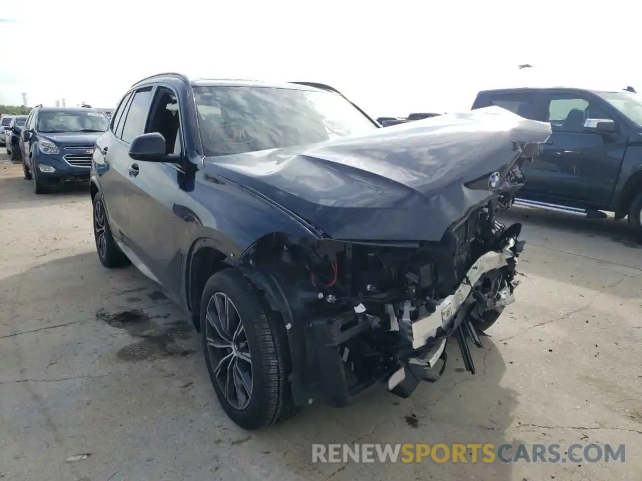 1 Photograph of a damaged car 5UXCR4C07M9E76027 BMW X5 2021