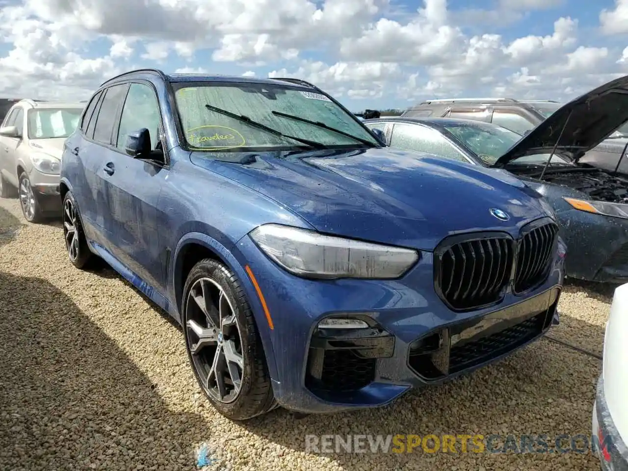 1 Photograph of a damaged car 5UXCR4C09M9F06421 BMW X5 2021