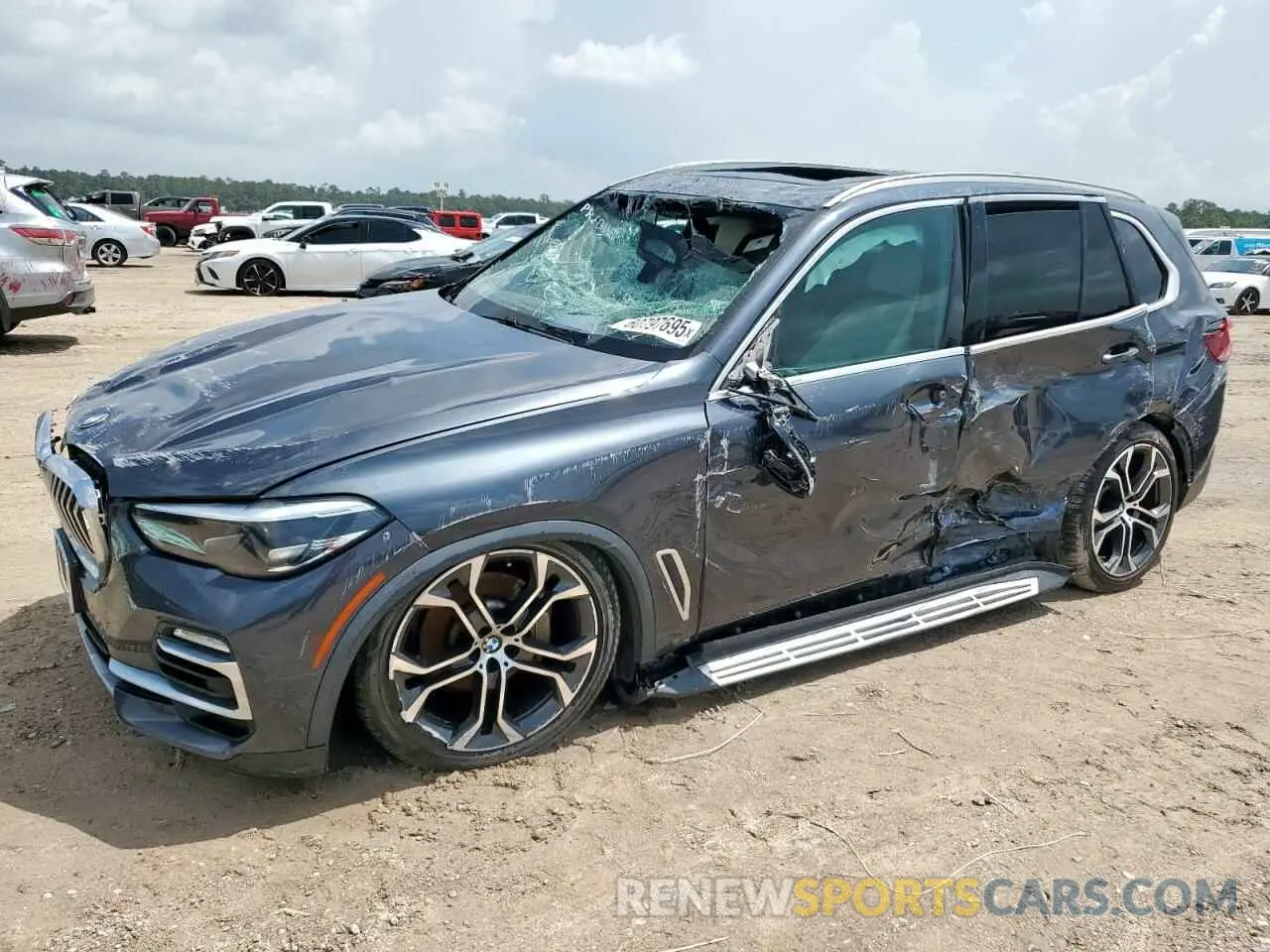 1 Photograph of a damaged car 5UXCR4C09M9F11876 BMW X5 2021