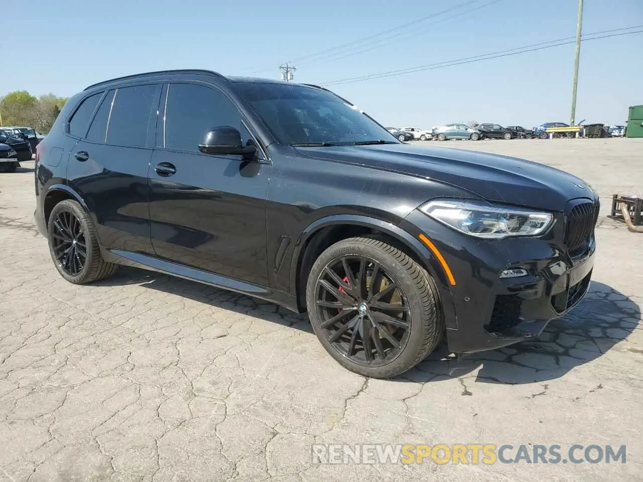 4 Photograph of a damaged car 5UXCR6C00M9G55196 BMW X5 2021