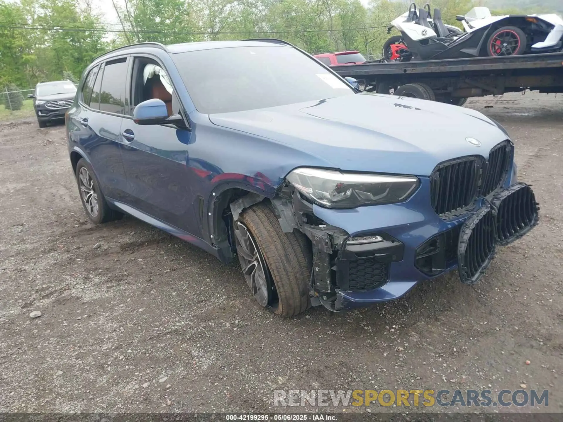 1 Photograph of a damaged car 5UXCR6C01M9E66833 BMW X5 2021