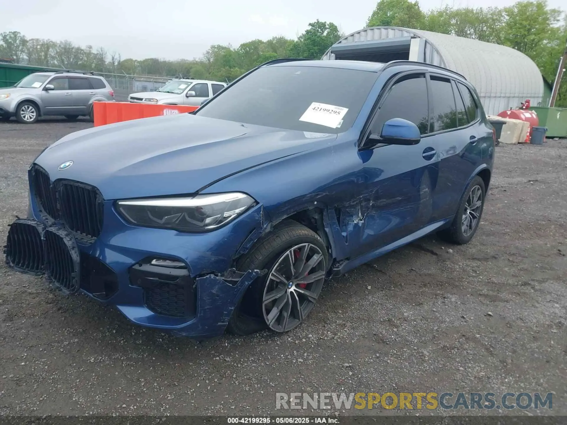 2 Photograph of a damaged car 5UXCR6C01M9E66833 BMW X5 2021