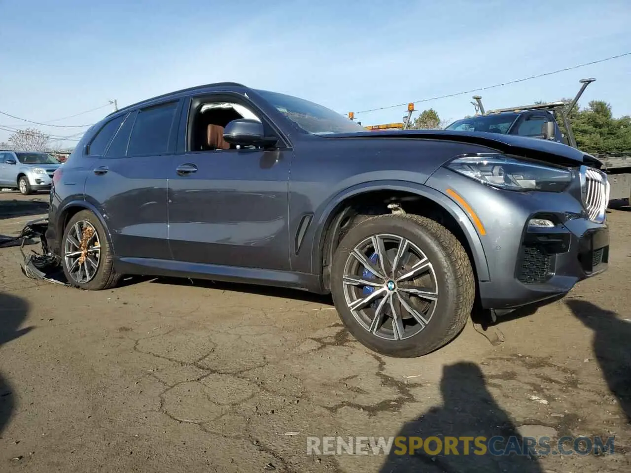 4 Photograph of a damaged car 5UXCR6C01M9G96663 BMW X5 2021