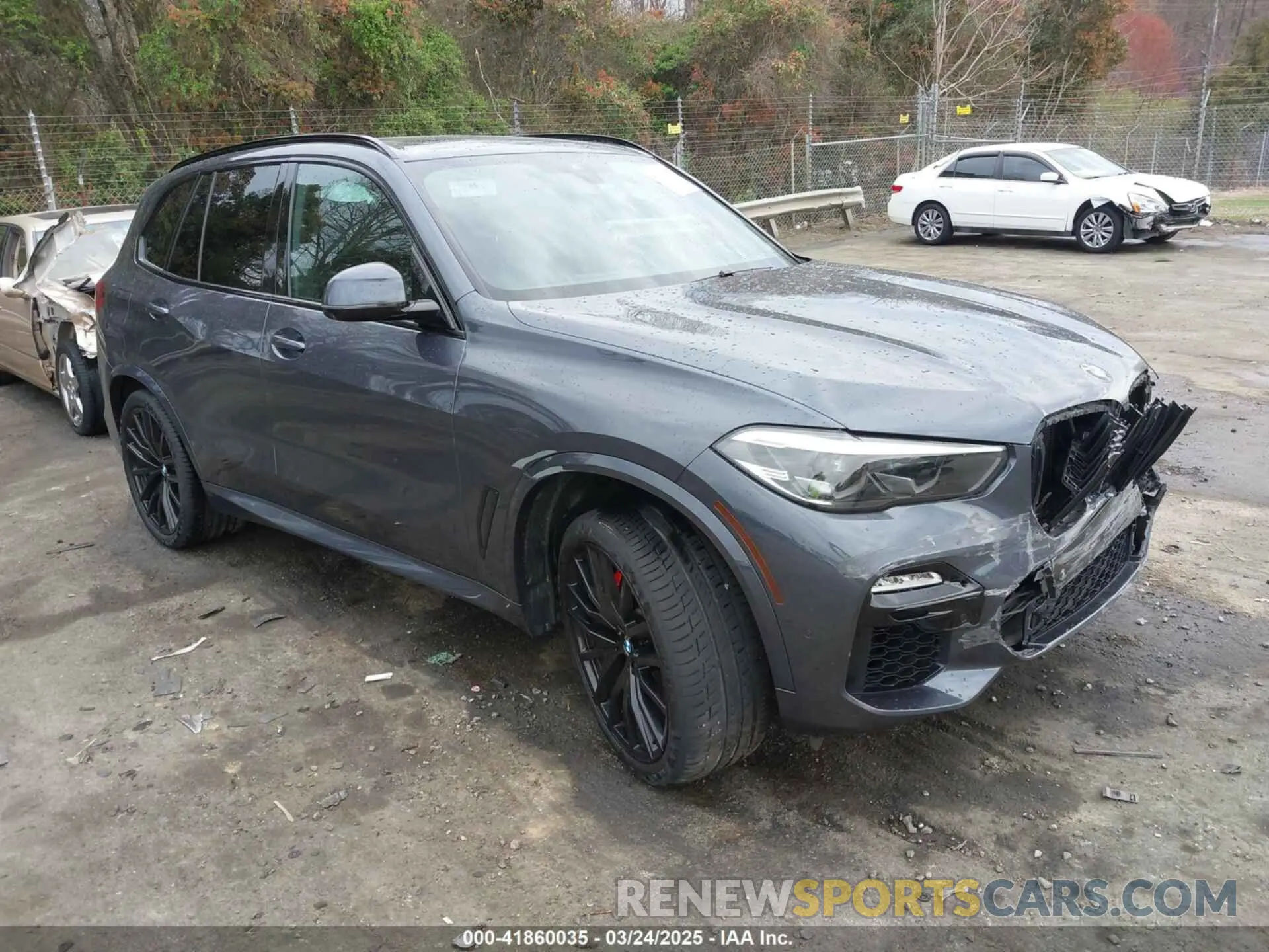 1 Photograph of a damaged car 5UXCR6C01M9H56800 BMW X5 2021