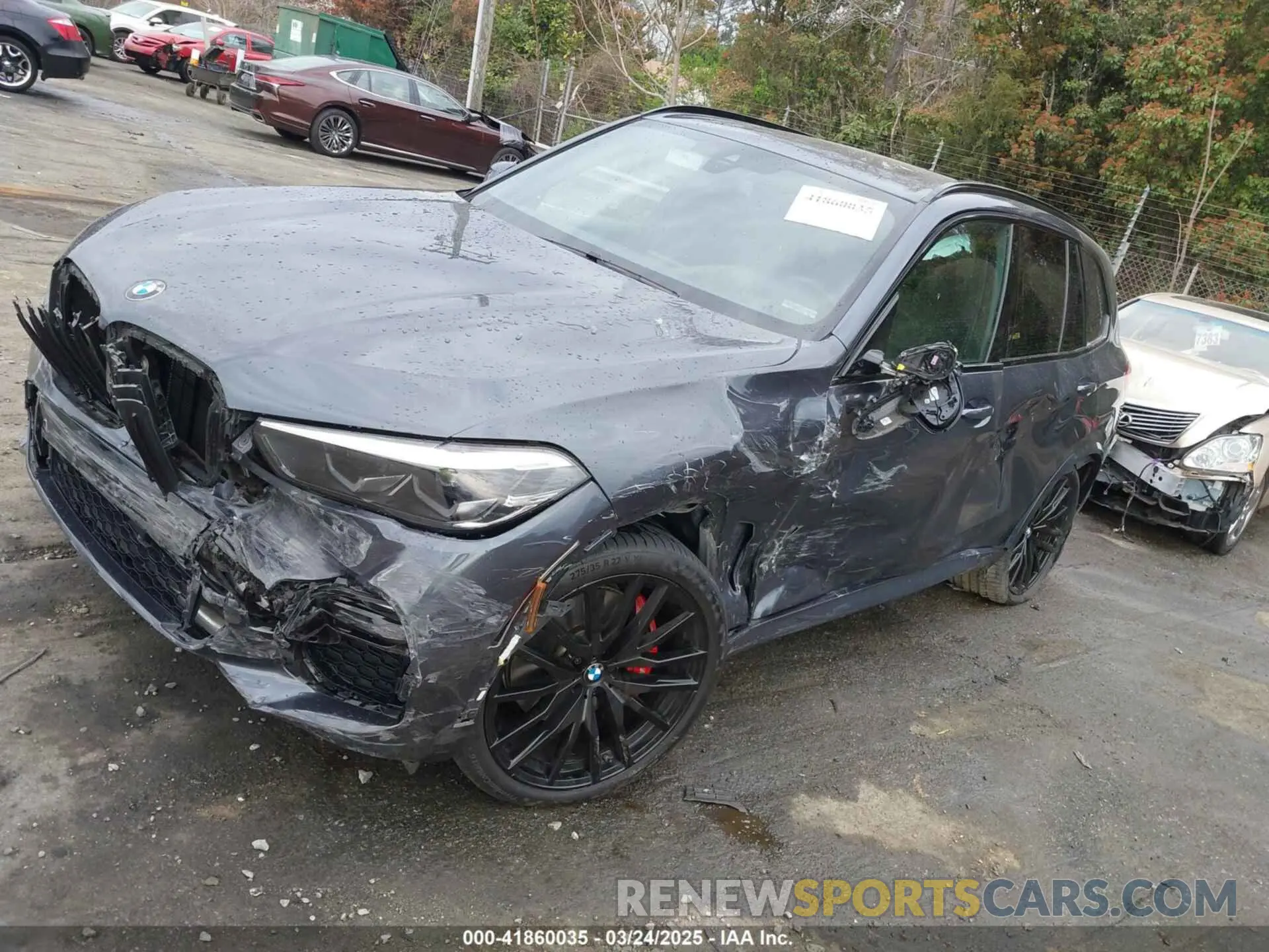2 Photograph of a damaged car 5UXCR6C01M9H56800 BMW X5 2021