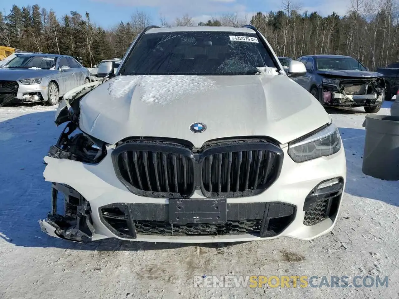 5 Photograph of a damaged car 5UXCR6C01M9H86413 BMW X5 2021