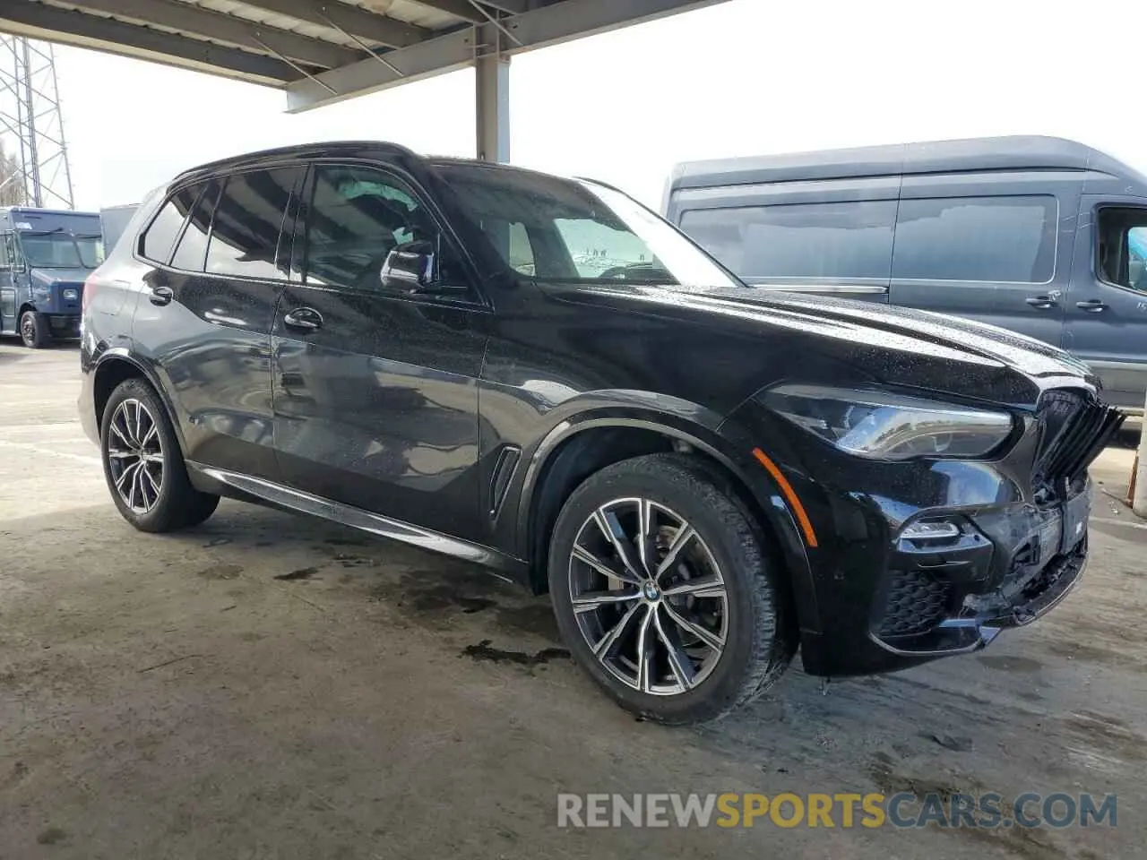 4 Photograph of a damaged car 5UXCR6C02M9D80334 BMW X5 2021