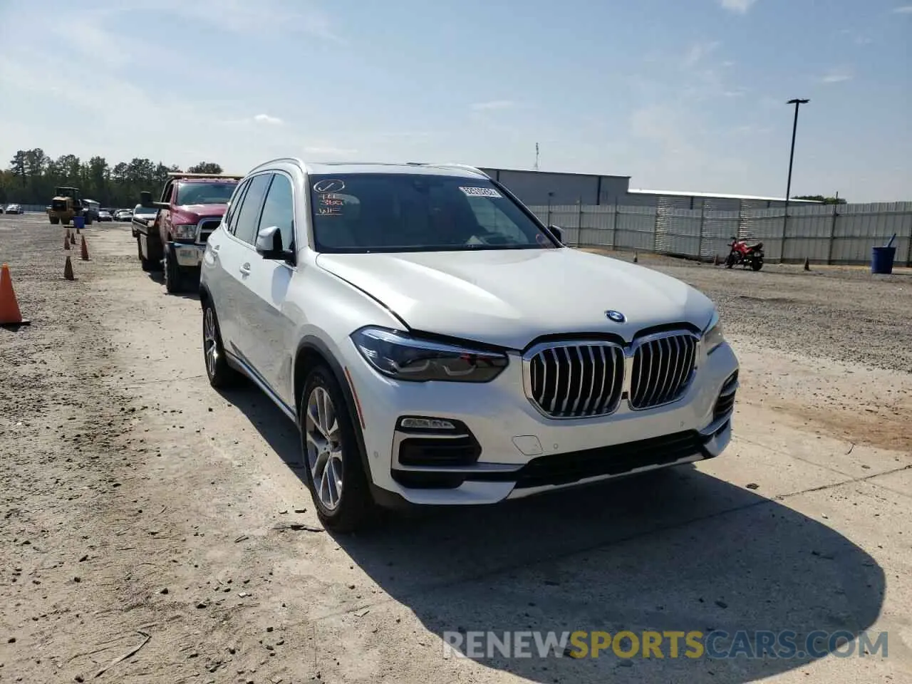 1 Photograph of a damaged car 5UXCR6C02M9E41097 BMW X5 2021