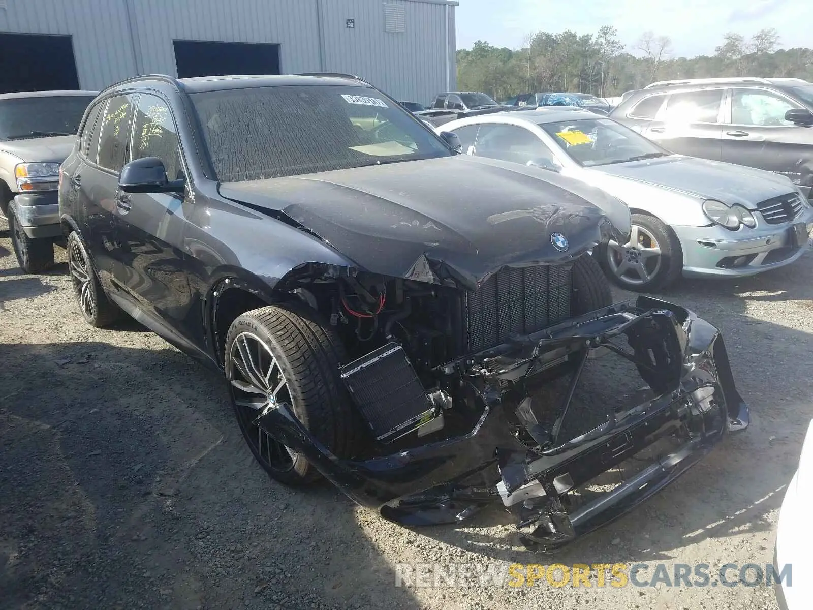 1 Photograph of a damaged car 5UXCR6C02M9F21855 BMW X5 2021