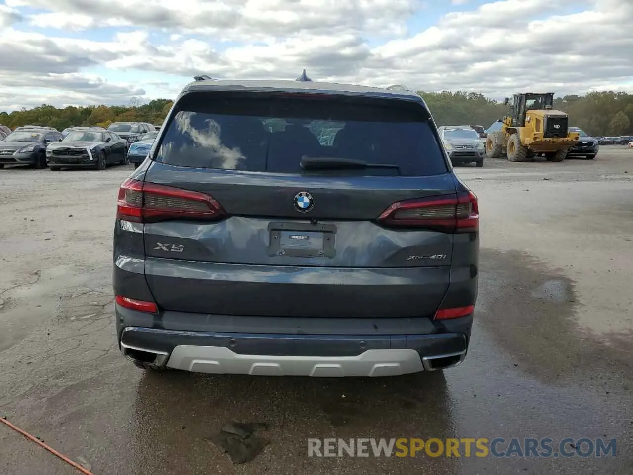 6 Photograph of a damaged car 5UXCR6C03M9E80801 BMW X5 2021