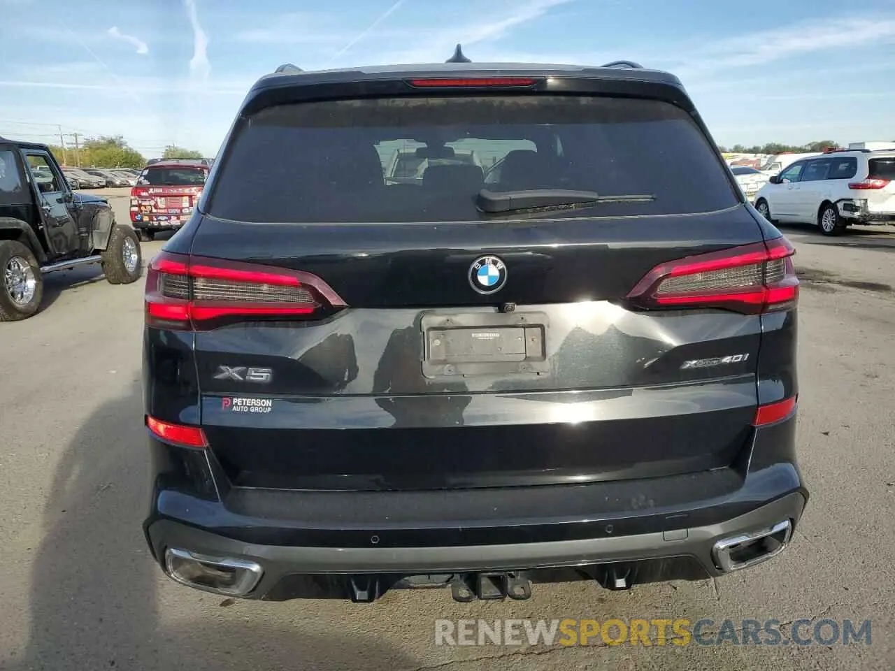 6 Photograph of a damaged car 5UXCR6C04M9F03521 BMW X5 2021