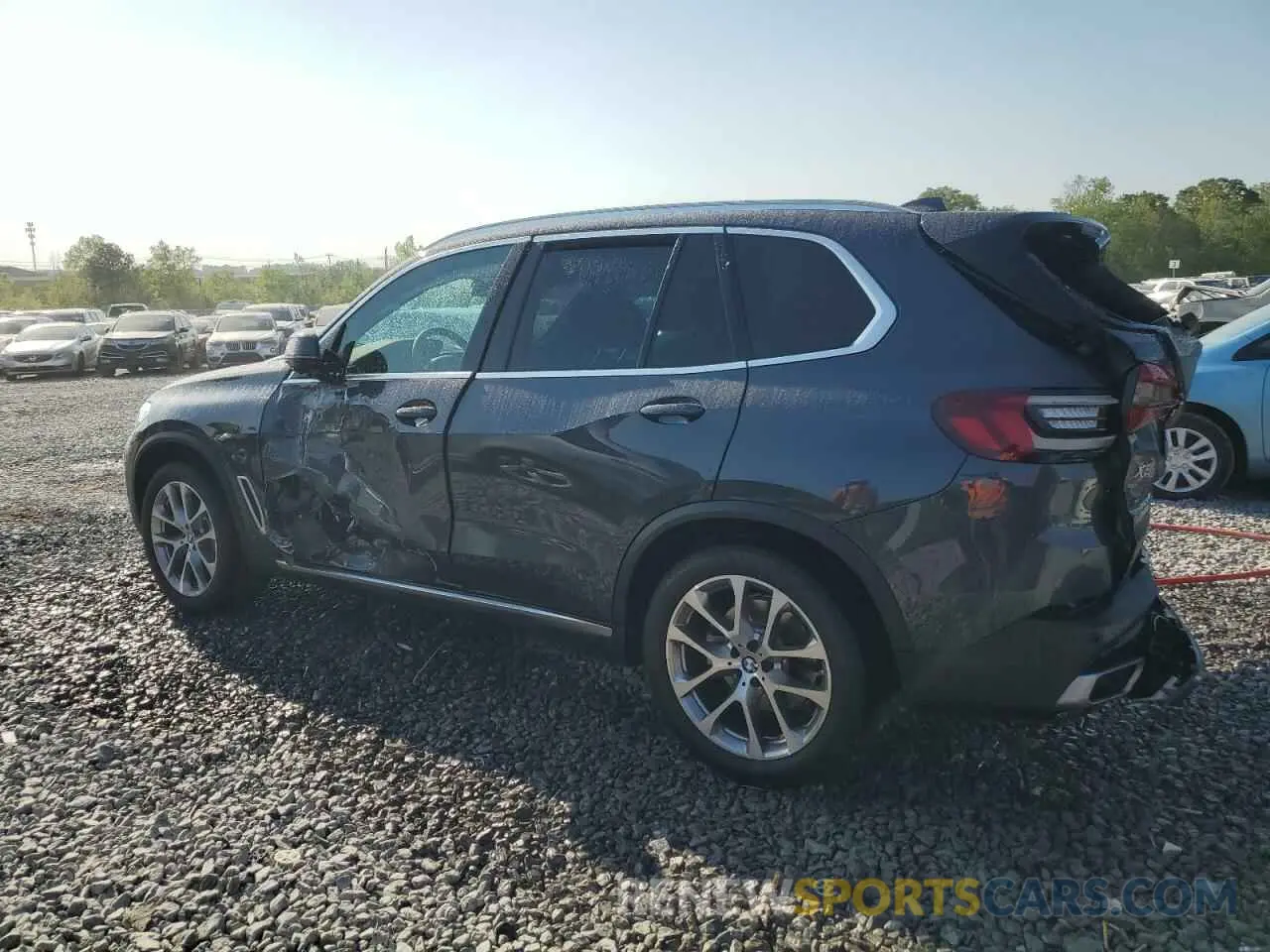 2 Photograph of a damaged car 5UXCR6C04M9G21522 BMW X5 2021