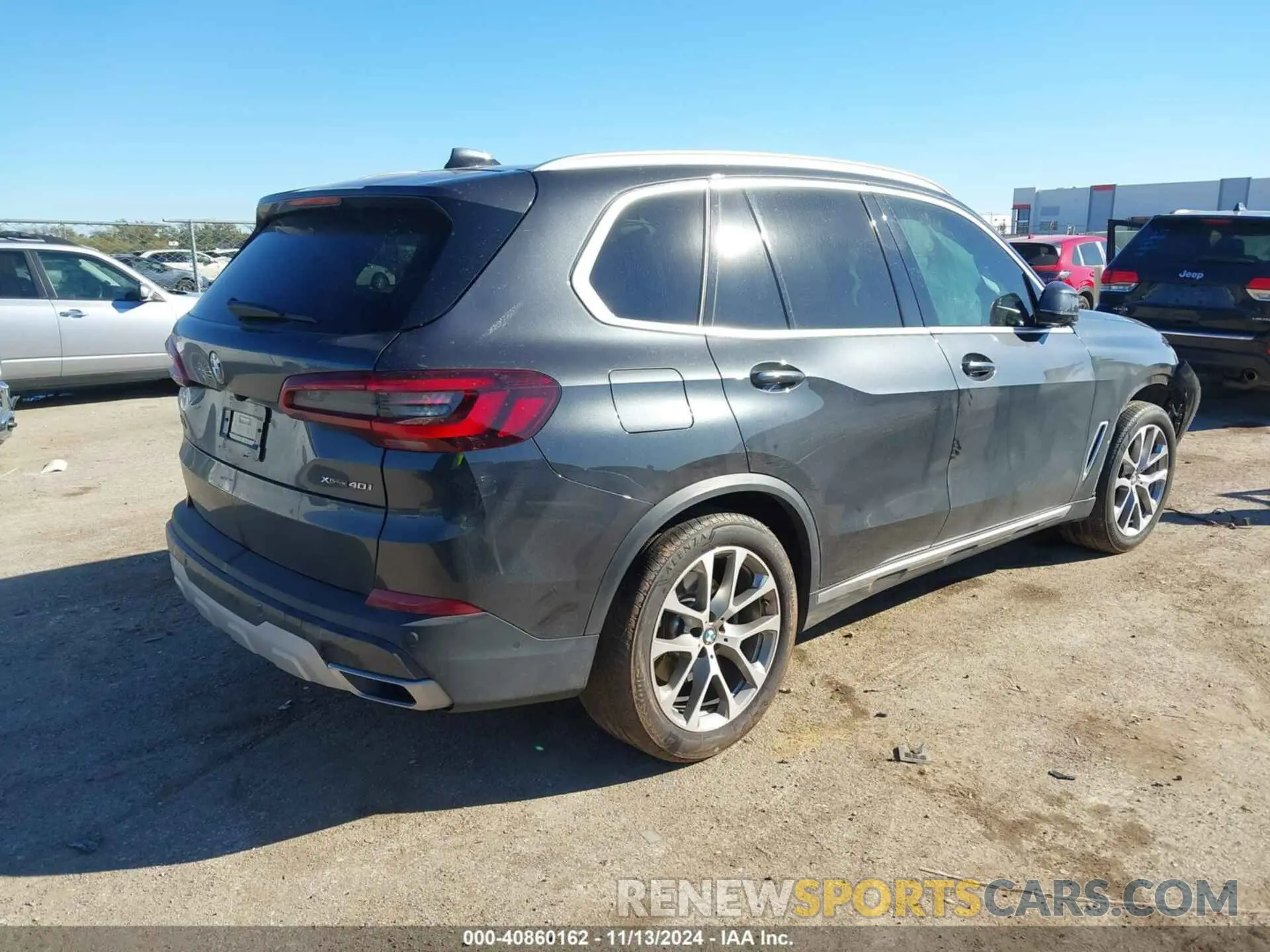4 Photograph of a damaged car 5UXCR6C04M9H47928 BMW X5 2021