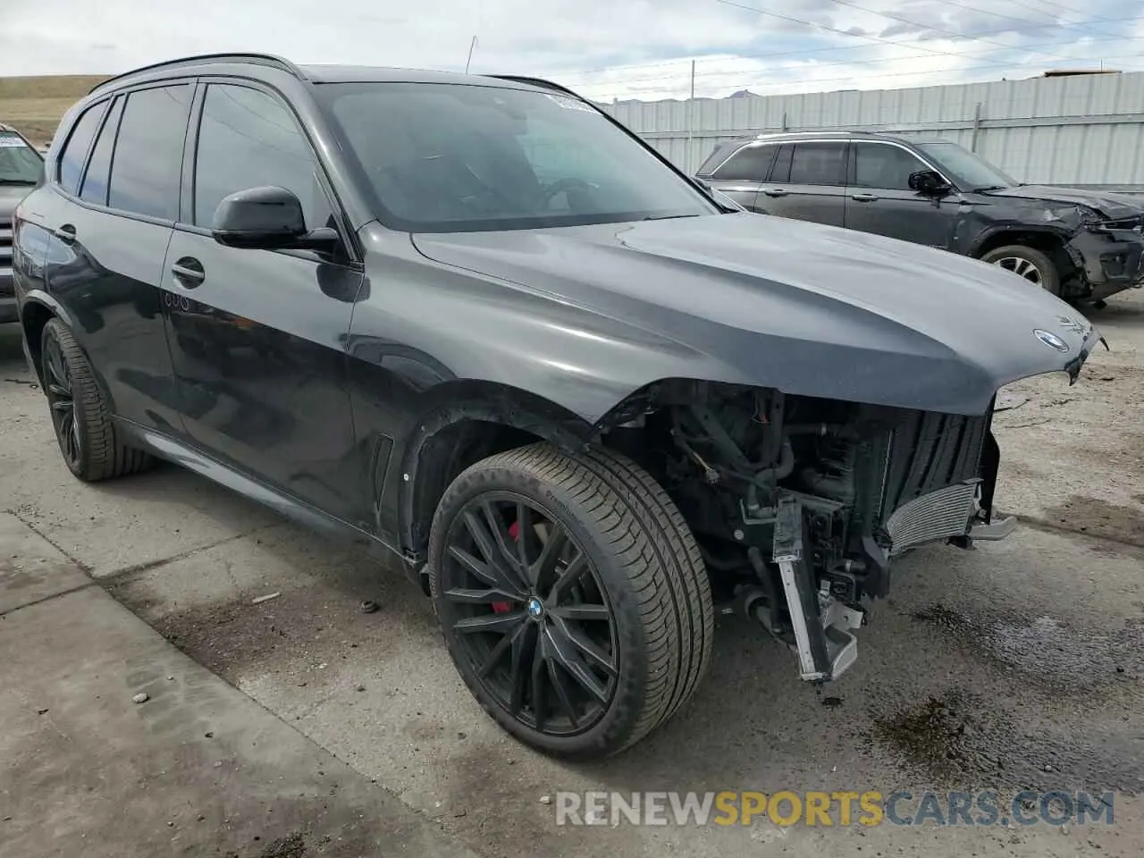 4 Photograph of a damaged car 5UXCR6C05M9E56869 BMW X5 2021