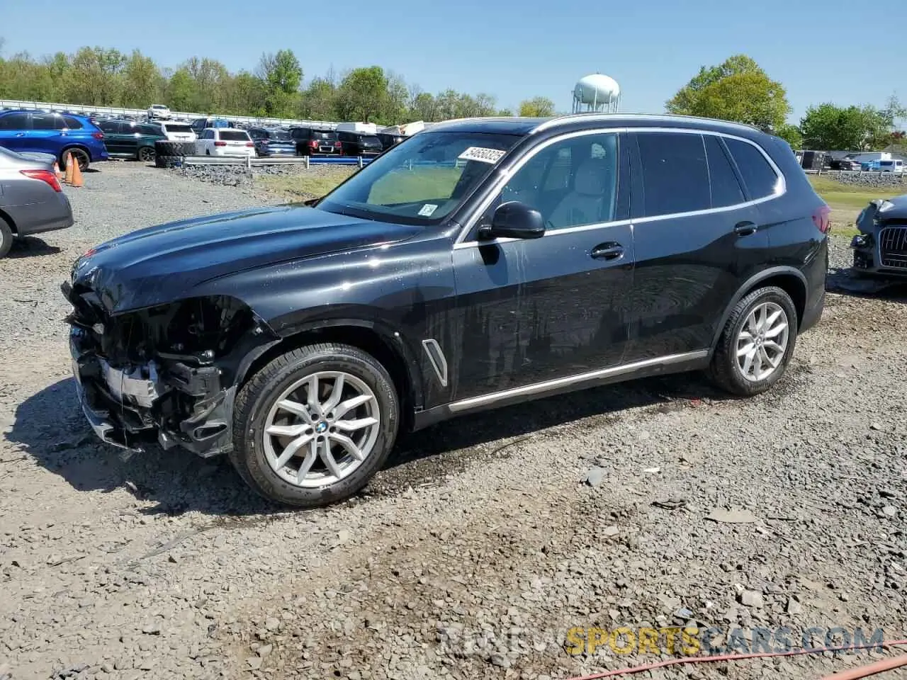 1 Photograph of a damaged car 5UXCR6C06M9E51261 BMW X5 2021