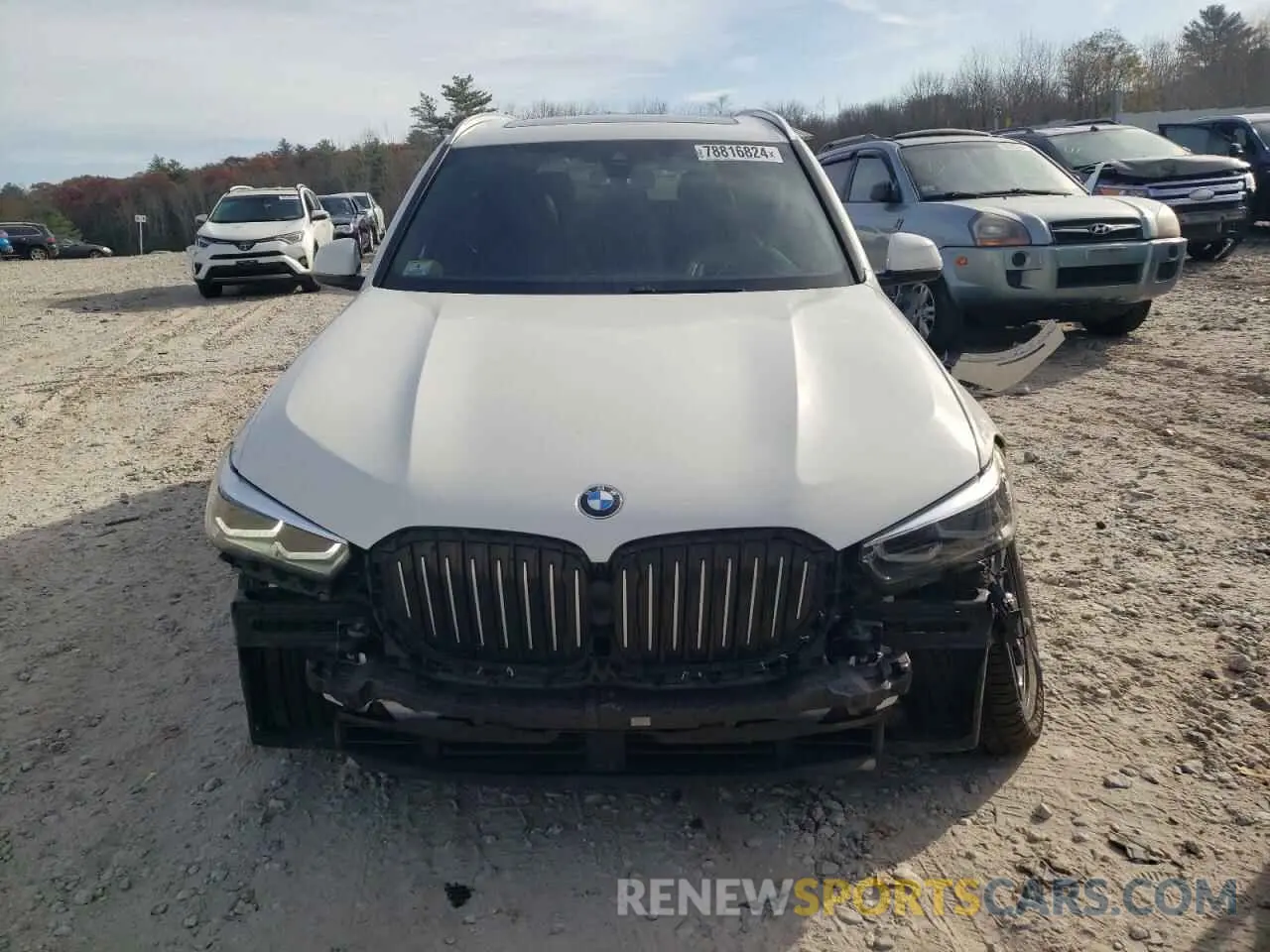 5 Photograph of a damaged car 5UXCR6C06M9E69517 BMW X5 2021