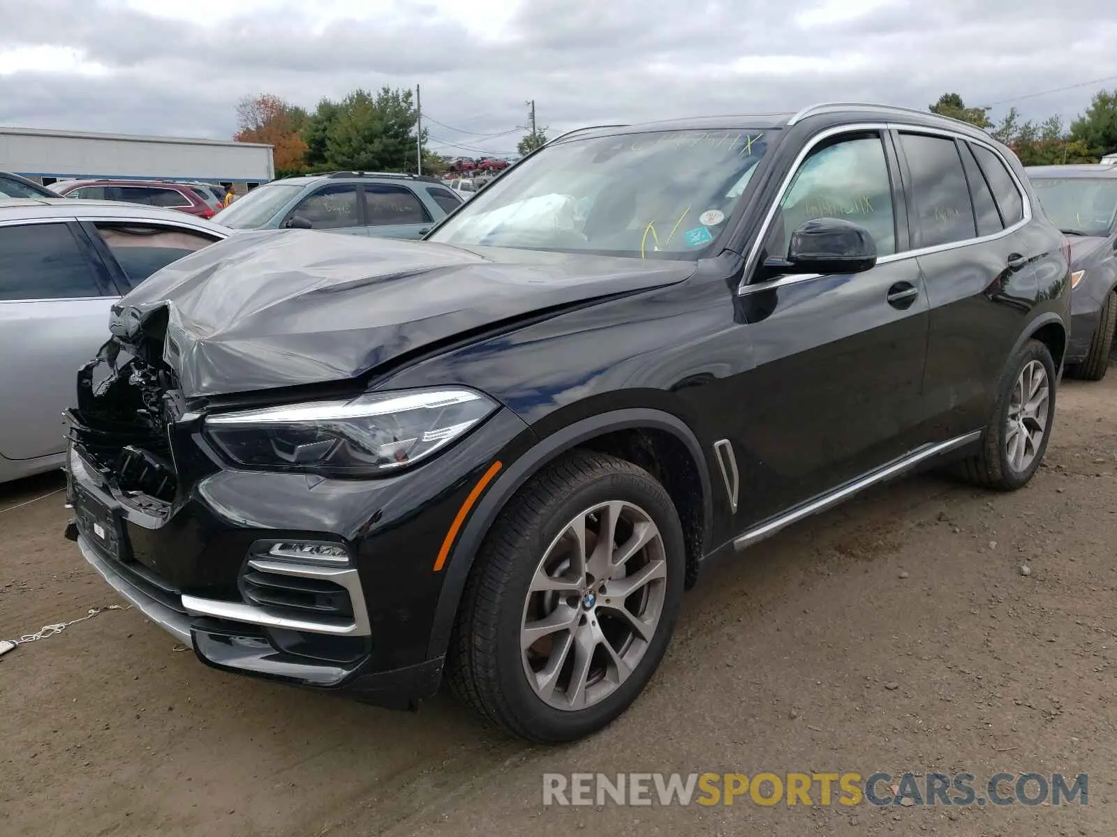 2 Photograph of a damaged car 5UXCR6C08M9H32204 BMW X5 2021