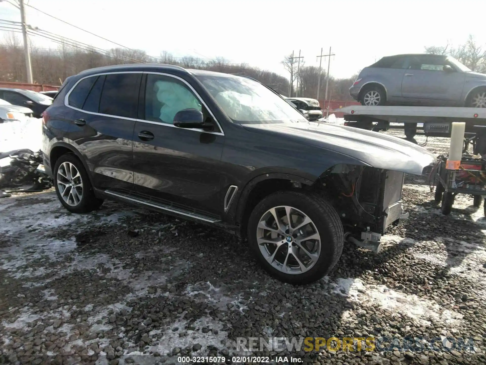 1 Photograph of a damaged car 5UXCR6C09M9H74154 BMW X5 2021