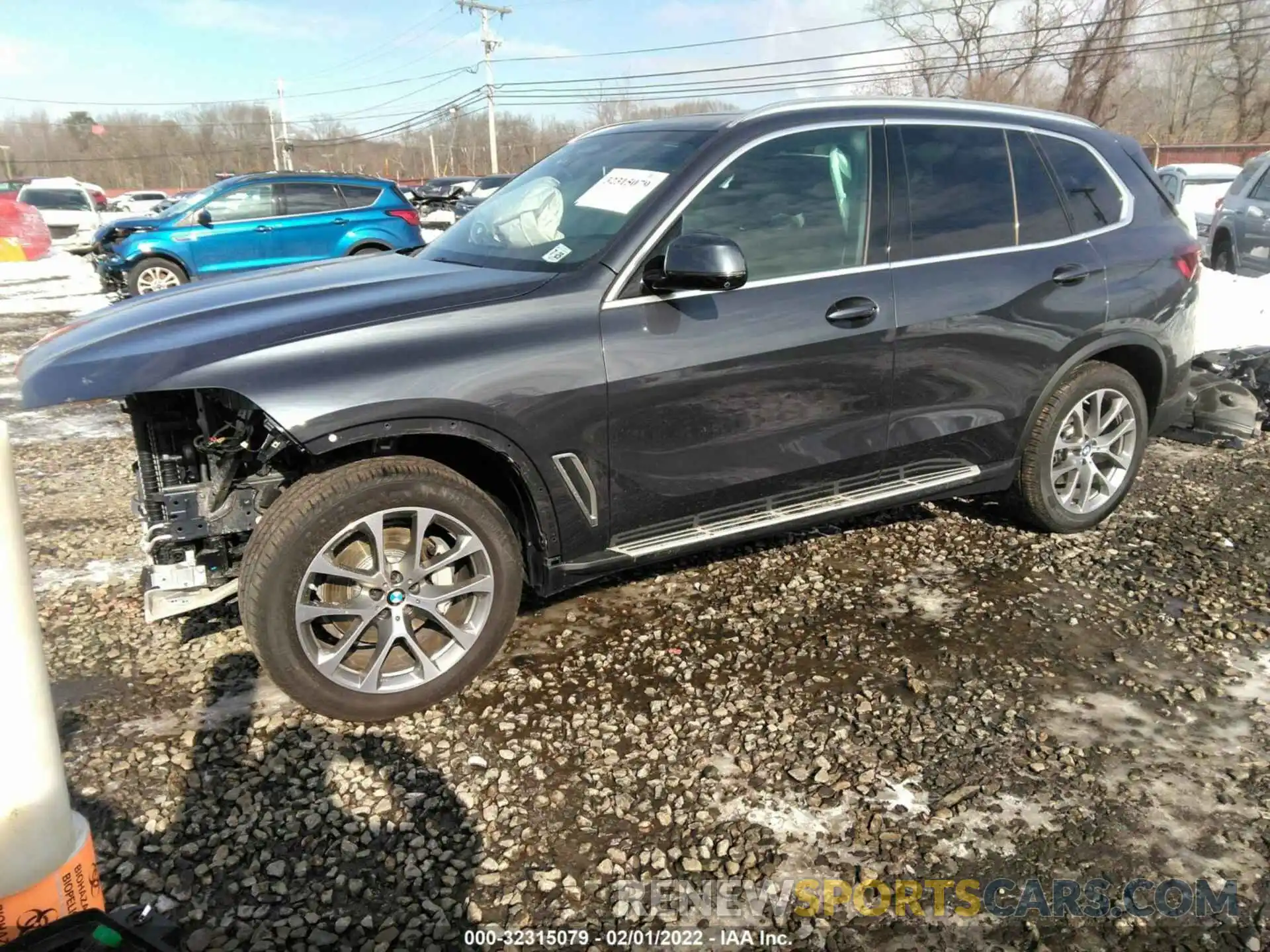 2 Photograph of a damaged car 5UXCR6C09M9H74154 BMW X5 2021