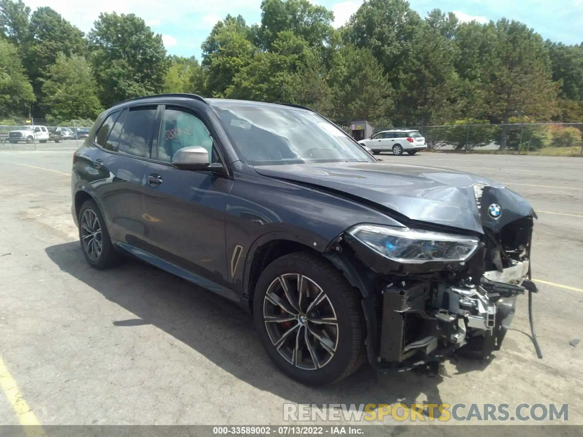 1 Photograph of a damaged car 5UXJU4C00M9H17920 BMW X5 2021