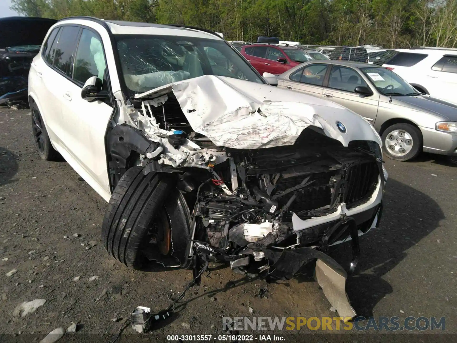 6 Photograph of a damaged car 5UXJU4C01M9F48491 BMW X5 2021