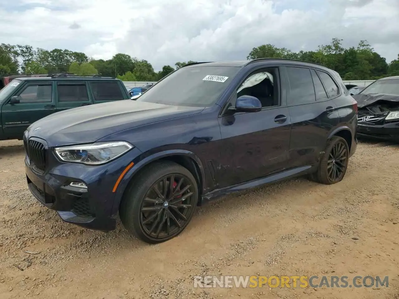 1 Photograph of a damaged car 5UXJU4C03M9H67176 BMW X5 2021
