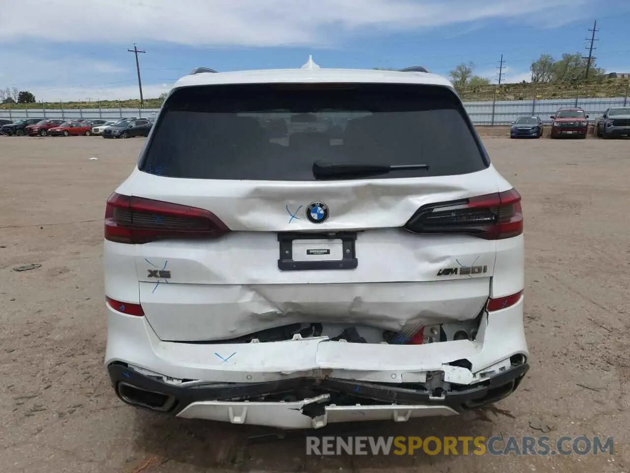 6 Photograph of a damaged car 5UXJU4C05M9E44232 BMW X5 2021
