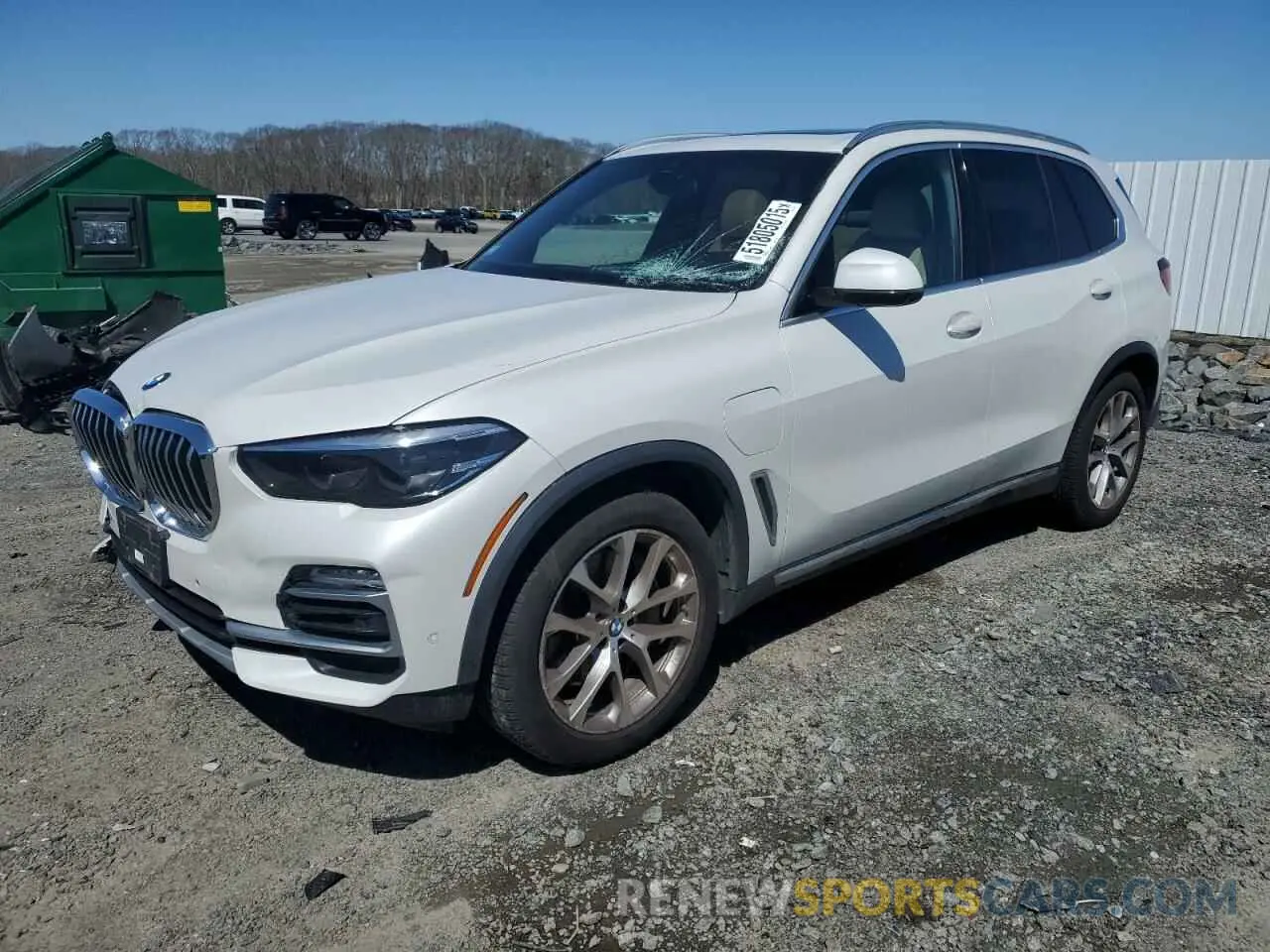 1 Photograph of a damaged car 5UXTA6C02M9F03198 BMW X5 2021