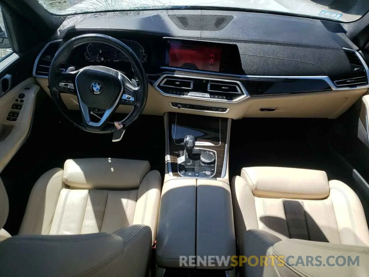 8 Photograph of a damaged car 5UXTA6C02M9F03198 BMW X5 2021