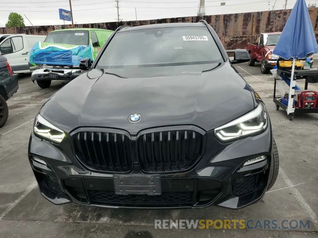5 Photograph of a damaged car 5UXTA6C03M9D83718 BMW X5 2021