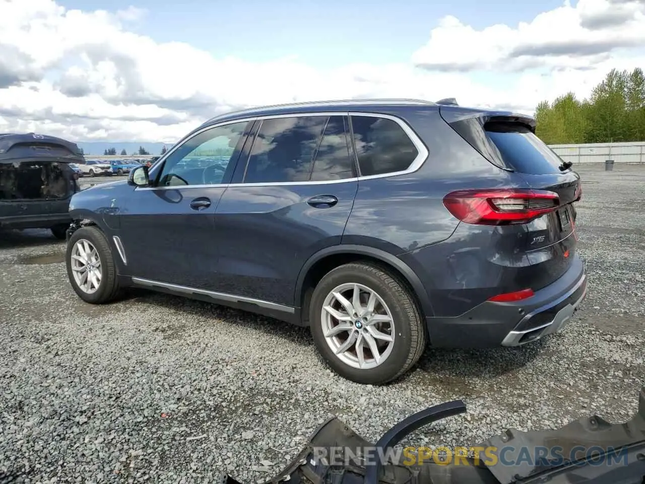 2 Photograph of a damaged car 5UXTA6C03M9H41531 BMW X5 2021
