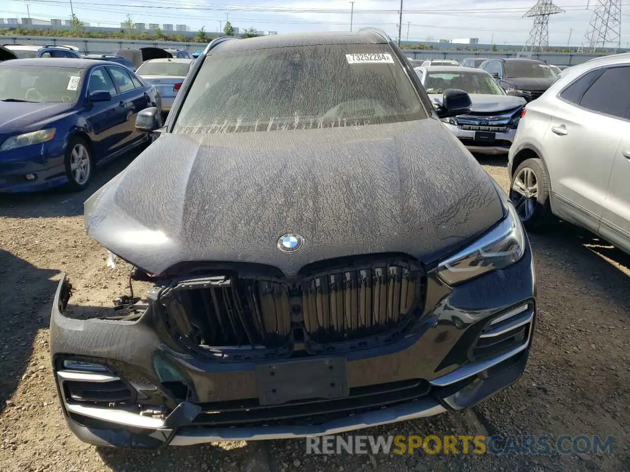 5 Photograph of a damaged car 5UXTA6C04M9D46614 BMW X5 2021