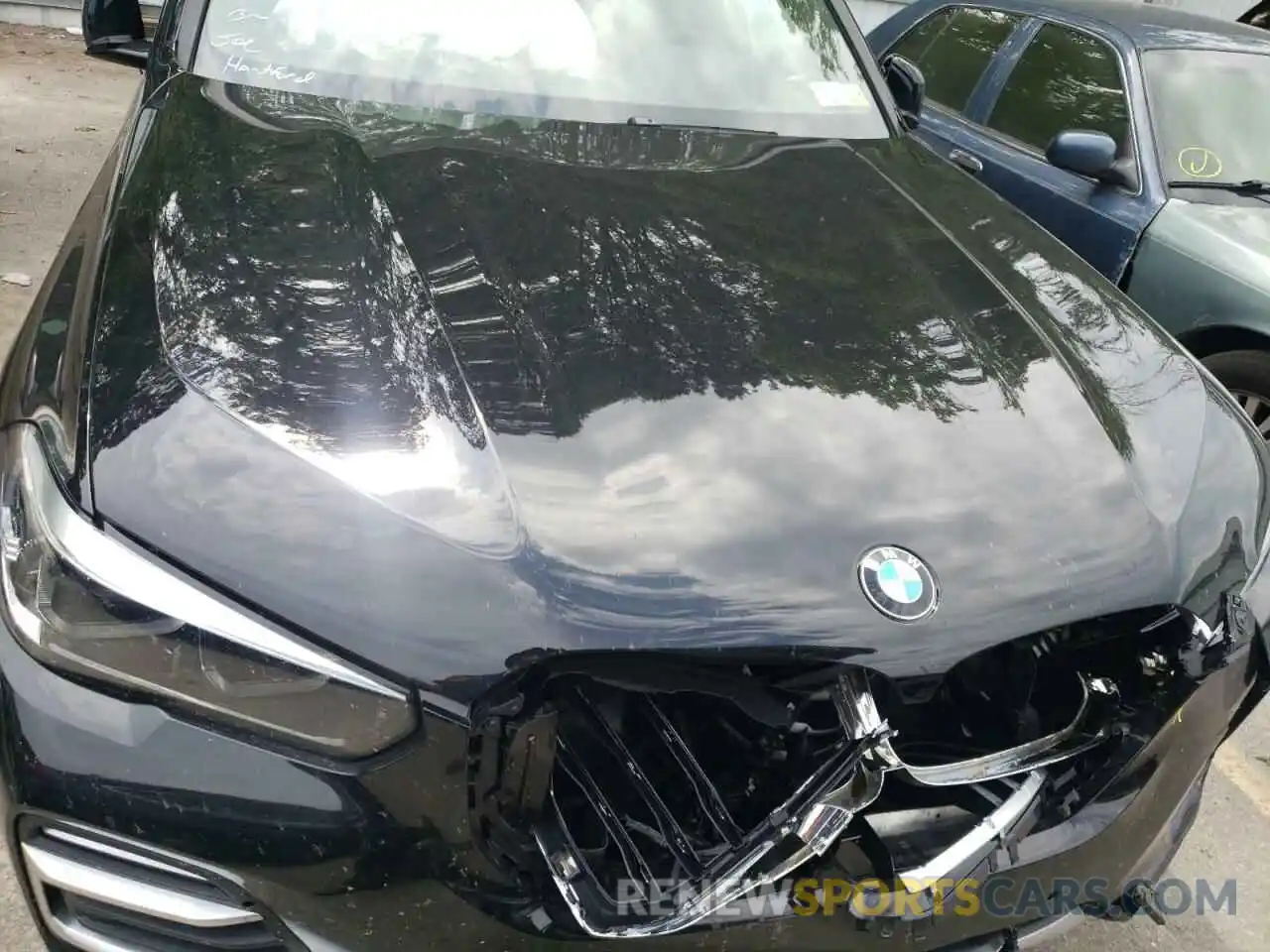 7 Photograph of a damaged car 5UXTA6C06M9F33014 BMW X5 2021