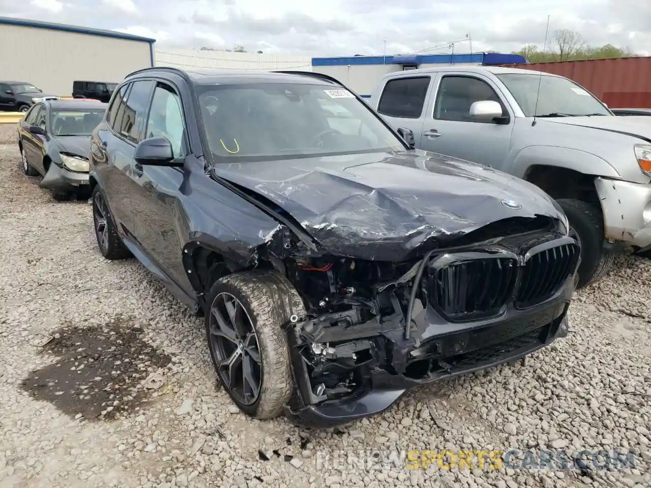 1 Photograph of a damaged car 5UXTA6C0XM9F30519 BMW X5 2021