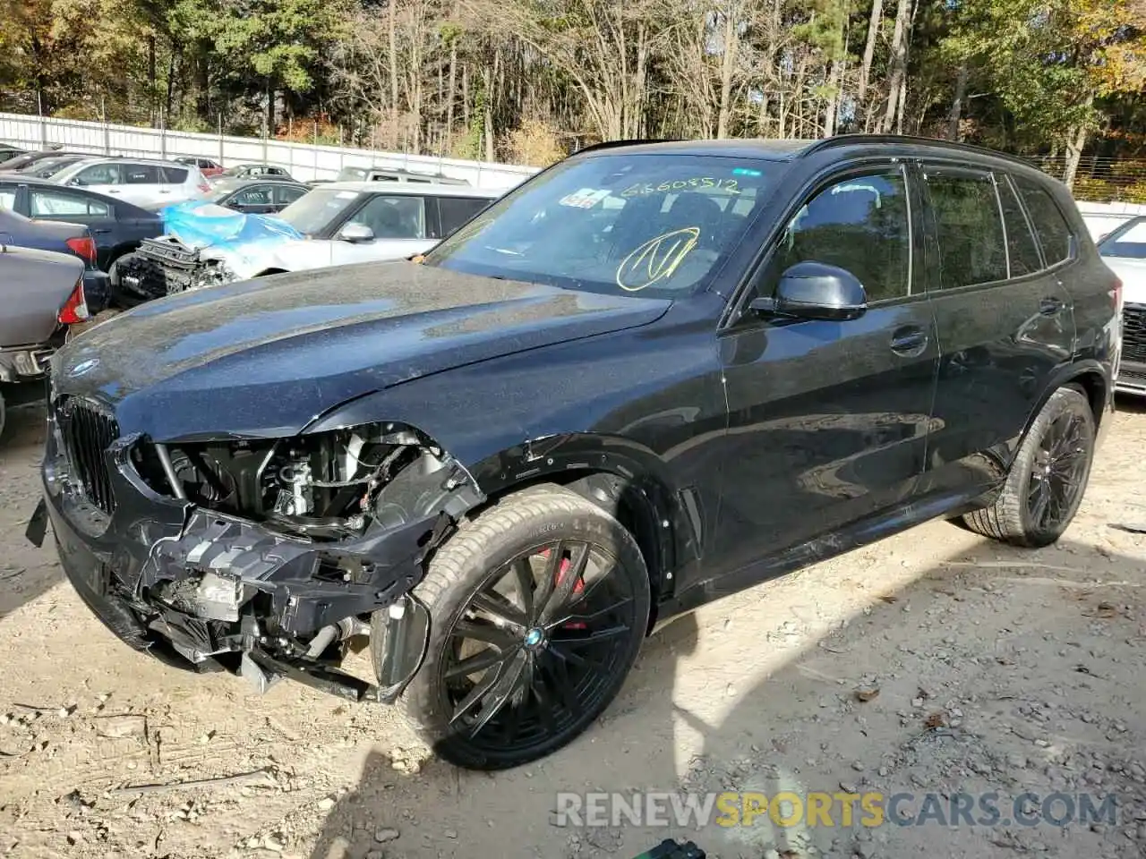 2 Photograph of a damaged car 5UXCR4C02N9M63717 BMW X5 2022